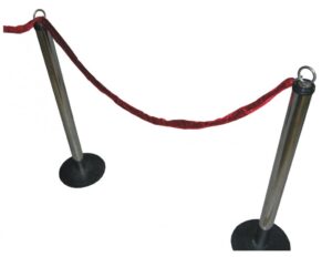 Rope for poles 2,5m (red velvet)
