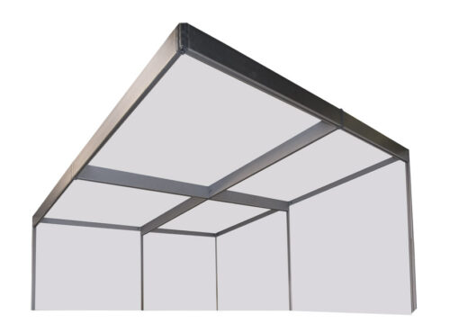 Frame for ceiling grid 1m²