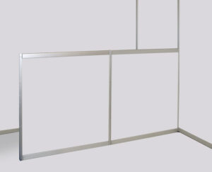 Front partition element